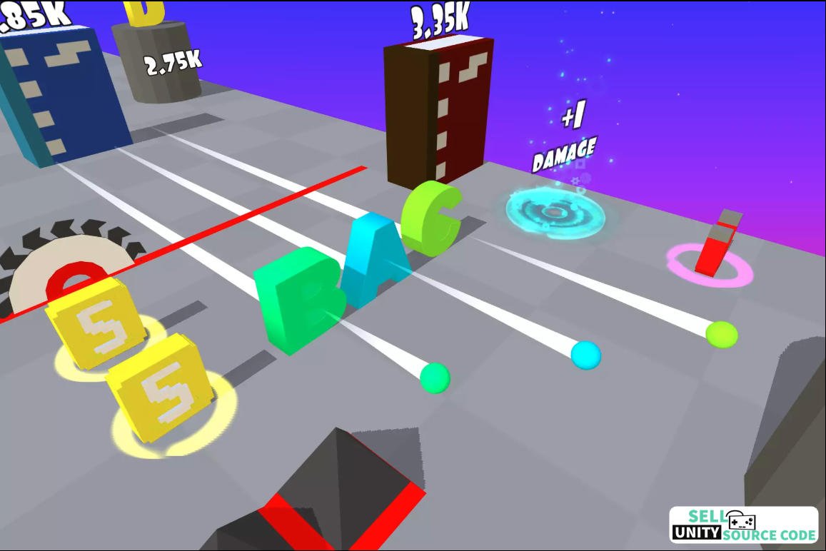 Letter Attack - Complete Mobile Game Template