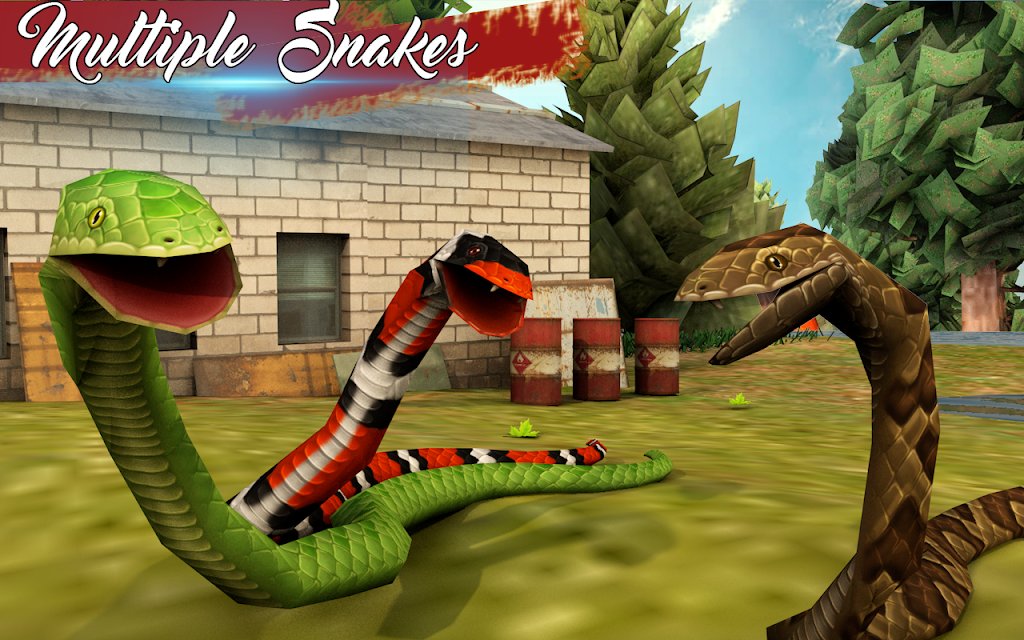 Snake Simulator 2018 Anaconda Attack: Snake Chase