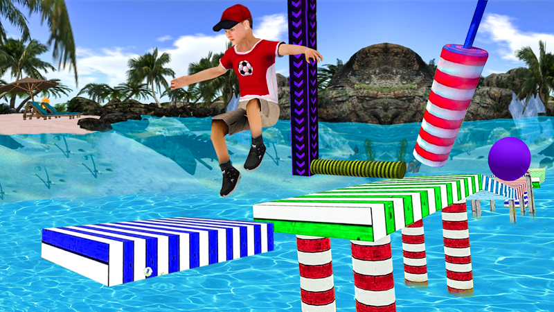 Stuntman - The Real Water Run Adventure Game 2k18