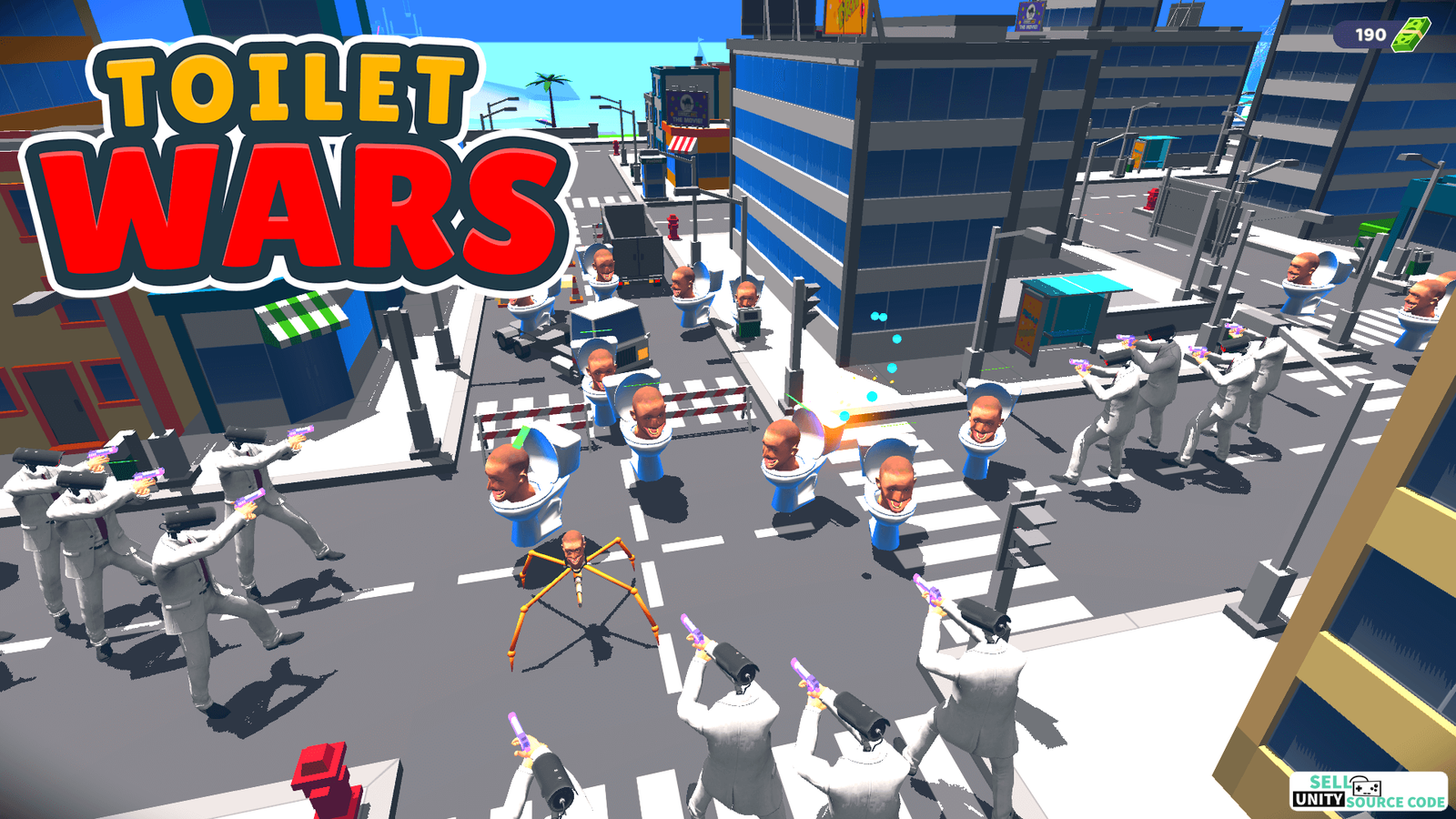 Skibidi Toilet Wars : Shooting Trending Game