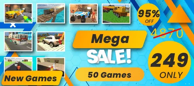 Zoobs Team Mega Bundle Offer: 50 Unity 3D Games
