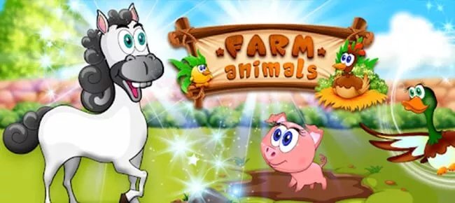 Learning Farm Animals: Educational Games For Kids