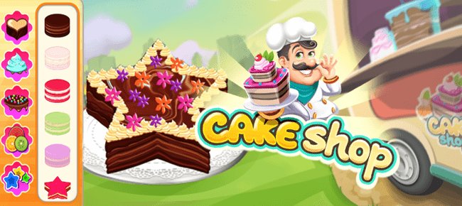 Cake Shop Bakery Chef Story Game