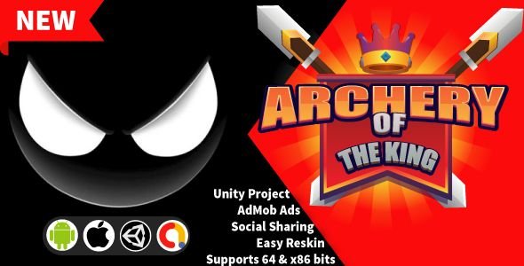Archery of The King - Unity Game Project + Admob + Gdpr