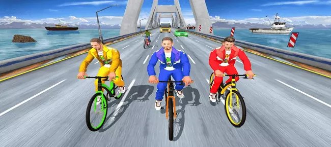 Real Bike Cycle Racing 3D: BMX Bicycle Rider Games