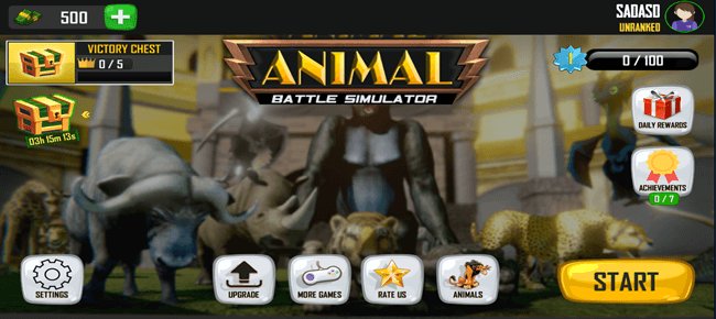 Animal Battle Simulator : Animal Battle Games 2020