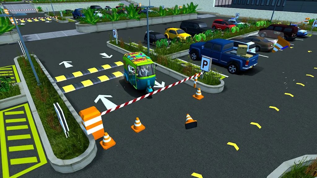 Auto Rickshaw Parking Simulator