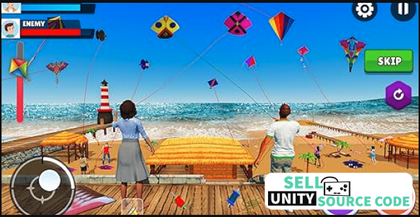 Kite Flying Kite Game 3d