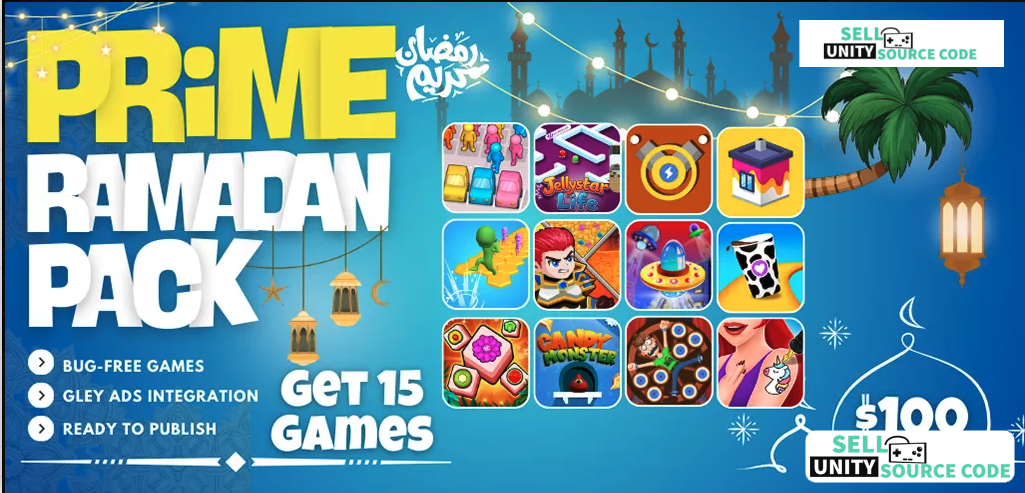 Prime Ramadan Asset Bundles Top 15 Unity Game Source Code