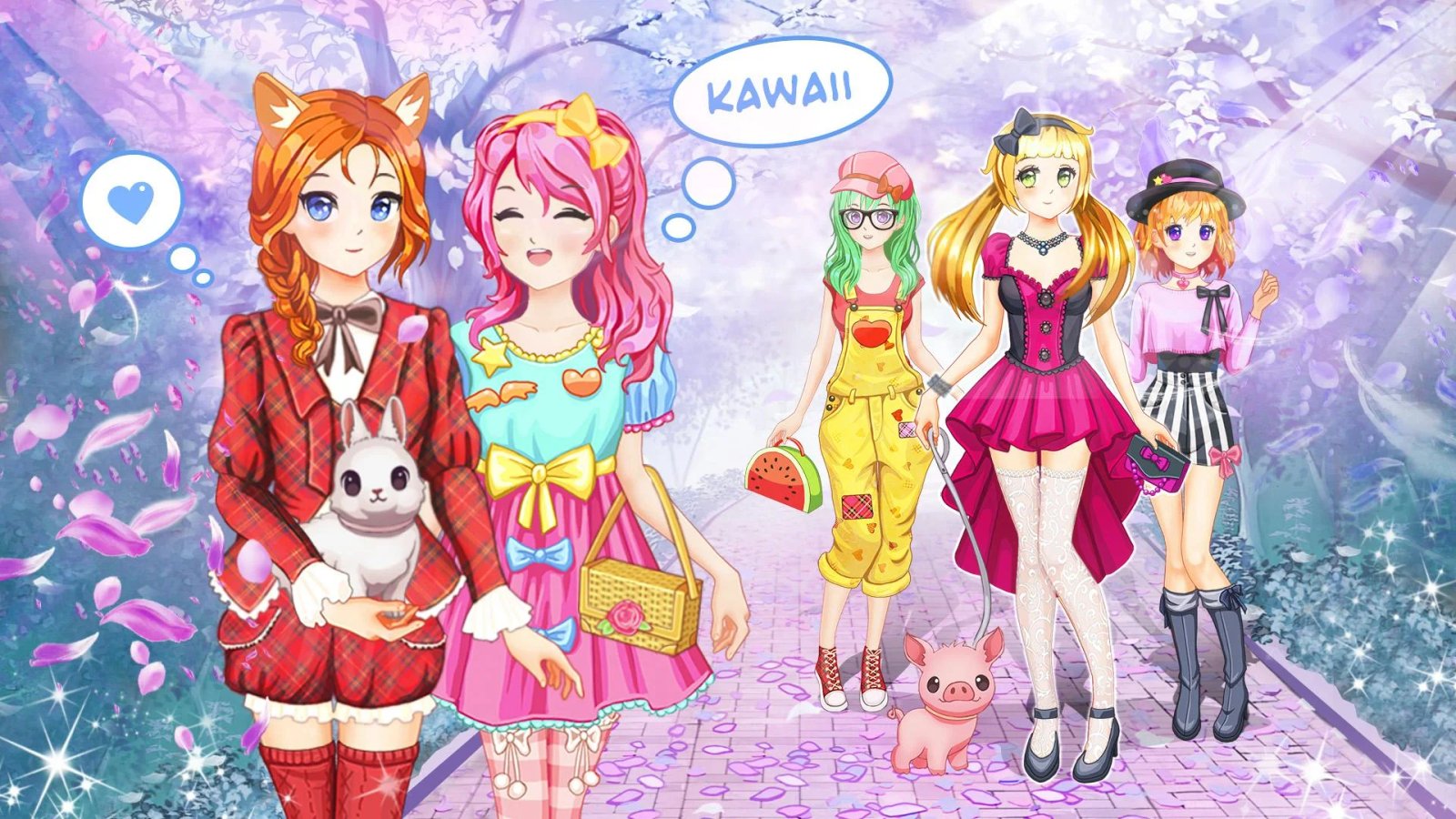 Anime Kawaii Dress Up