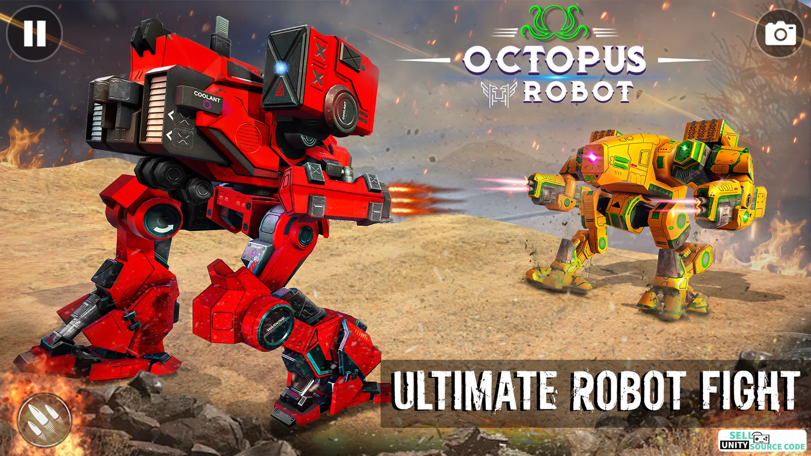 Octopus Robot Car Wala Games