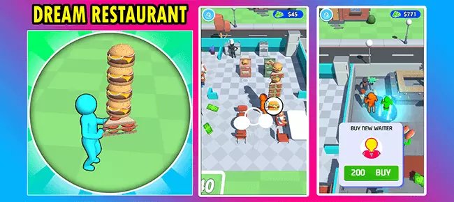 Dream Restaurant 3D Game Unity Source Code