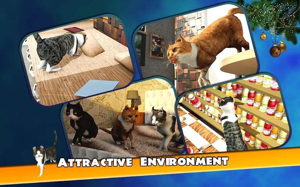 Cat Simulator 2018: Kitten Cat VS Rat Game