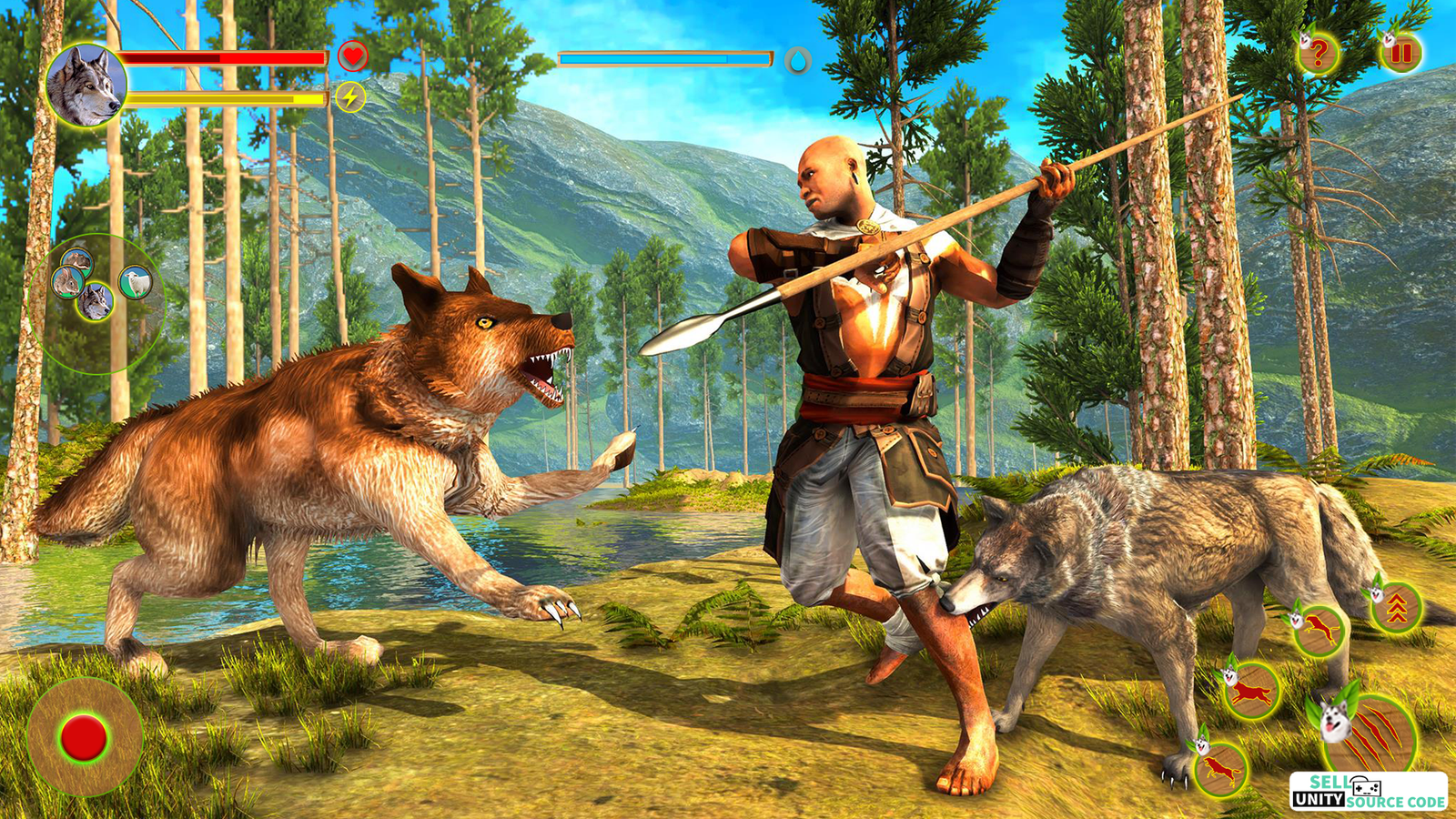 Wolf Simulator Attack Games 3D