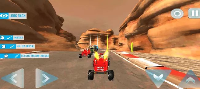 Toon Car Missile Racing Game 2022