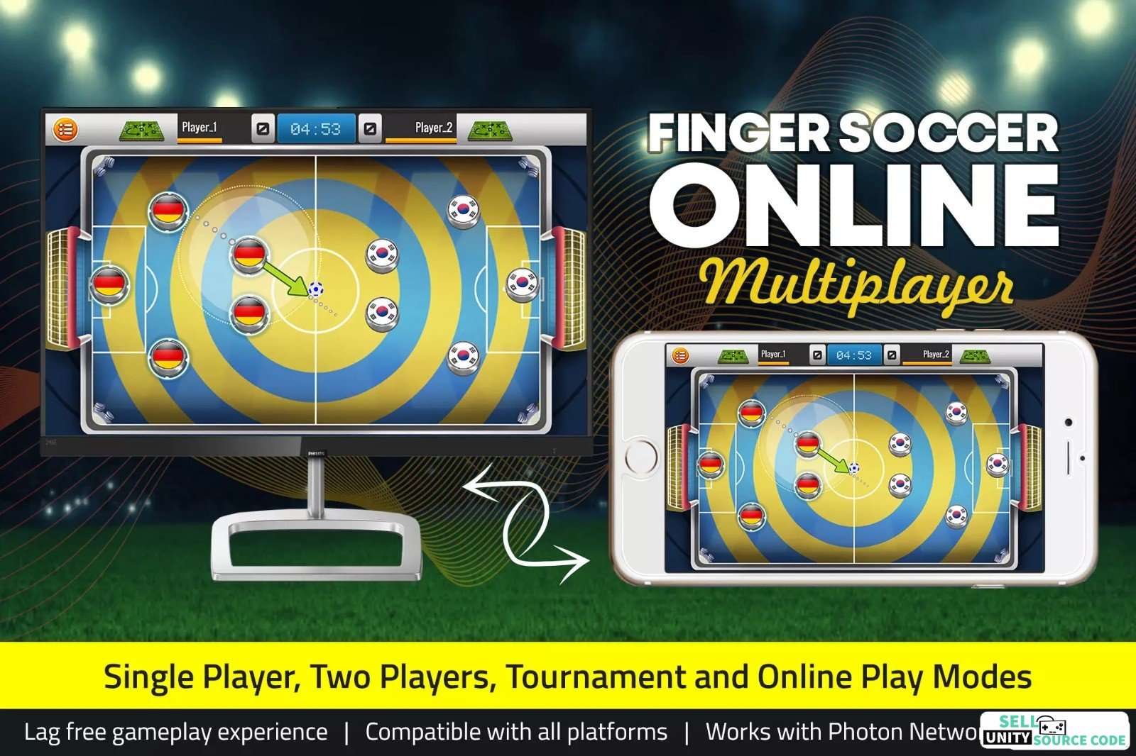 Finger Soccer Online Multiplayer
