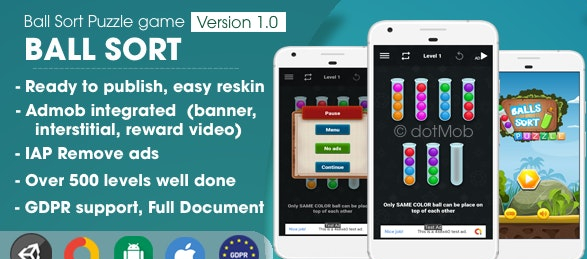 Ball Sort Puzzle - Unity Complete Project