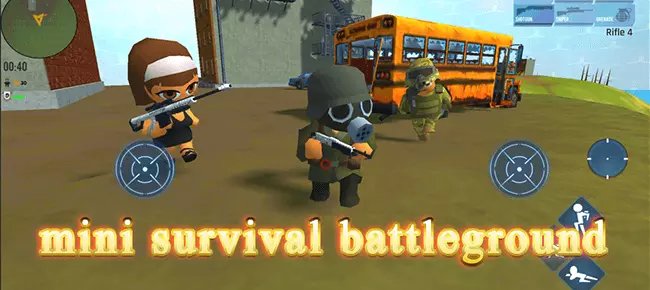 mini survival battleground : Fire battle