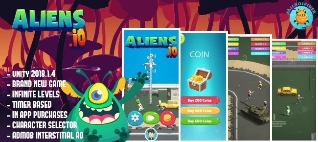 Aliens.io | Brand New Game | IO Games Trending