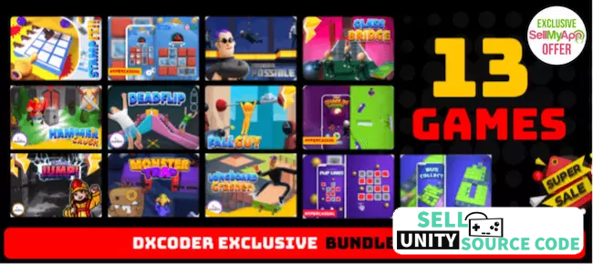DxCoder Exclusive Bundle Offer: 13 Premium Games