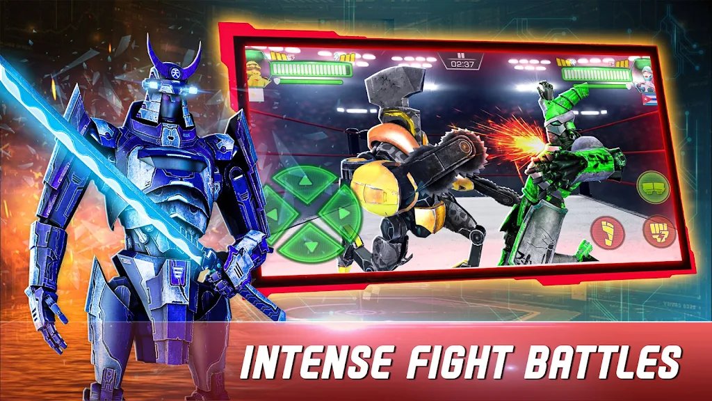 Steel Robot Fighting & Boxing