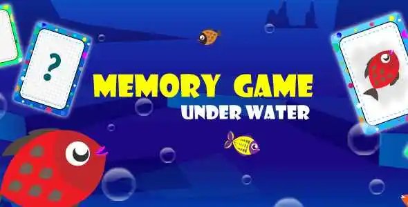 Memory Game Underwater – Unity Casual Project For Android And iOS