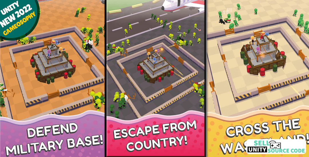 Idle Zombie Invasion Unity Game Code Repository
