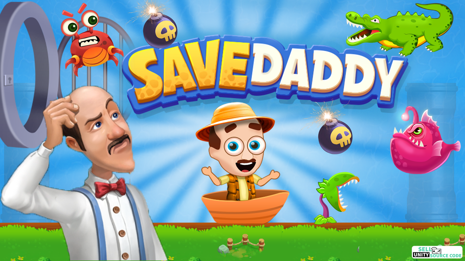 Pull the Pin - Save Daddy Unity Game Codes