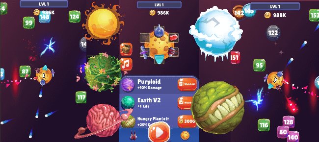 Space Defender – Hyper Casual Unity Game