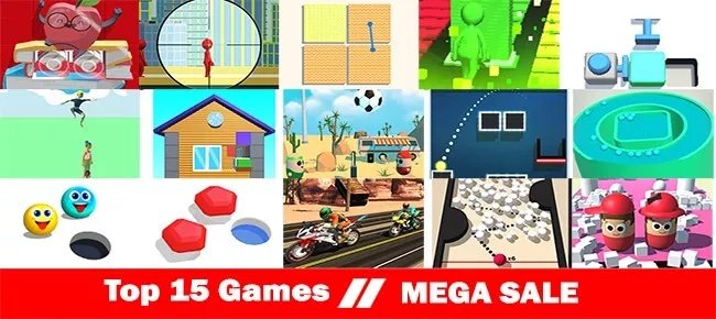 Dollar 99Games Mega Bundle Offer: Top 15 Games