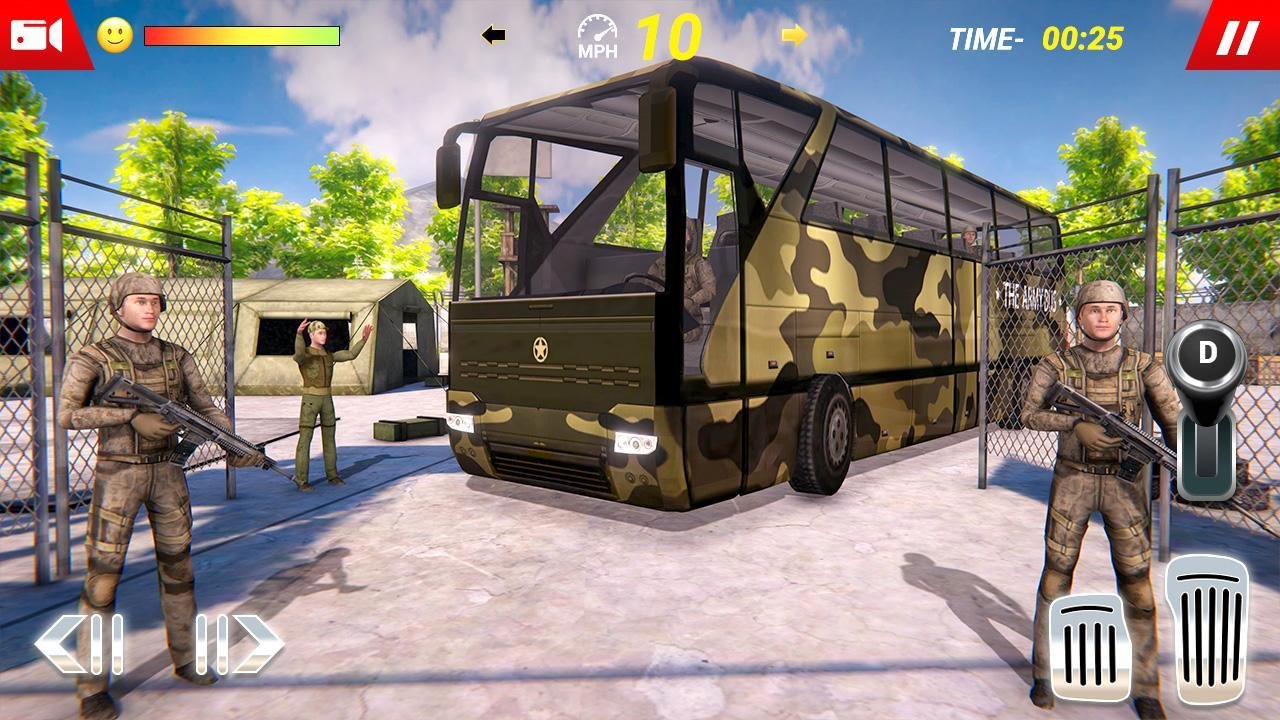 Army Bus Transport Duty 2019