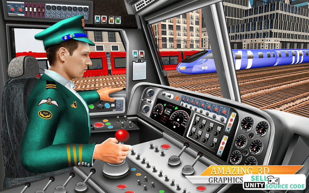 City Train Driving Sim 2018: Train Driving Games