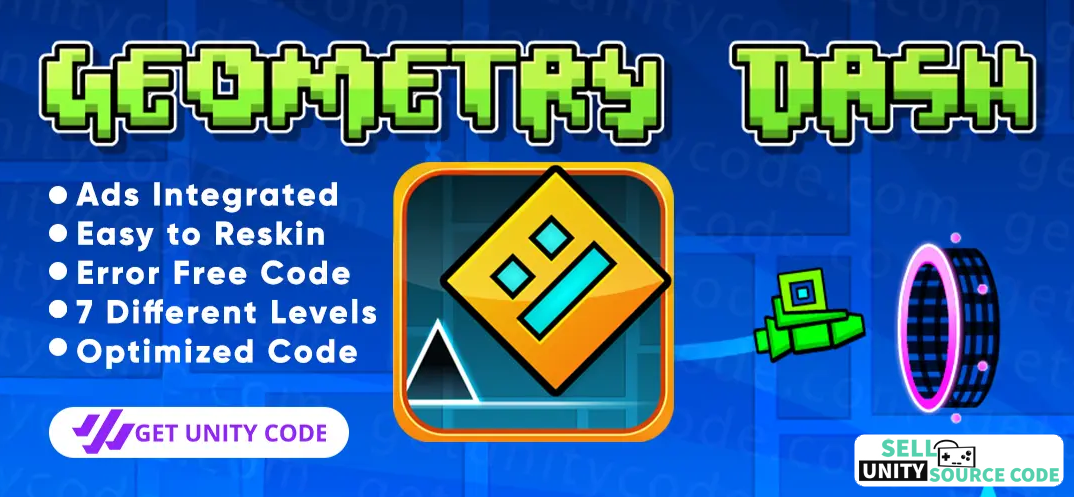 Geometry Dash – Unity Game Source Code