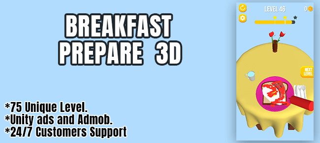 Breakfast prepare 3D