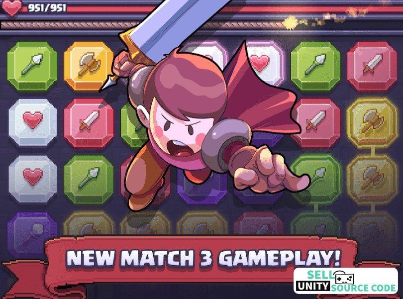 Match Land: Puzzle RPG