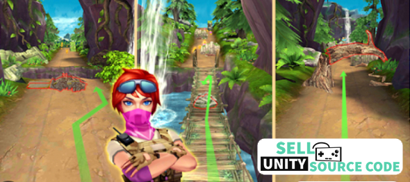 Endless Run Escape Tunnel Trending Game Source Code