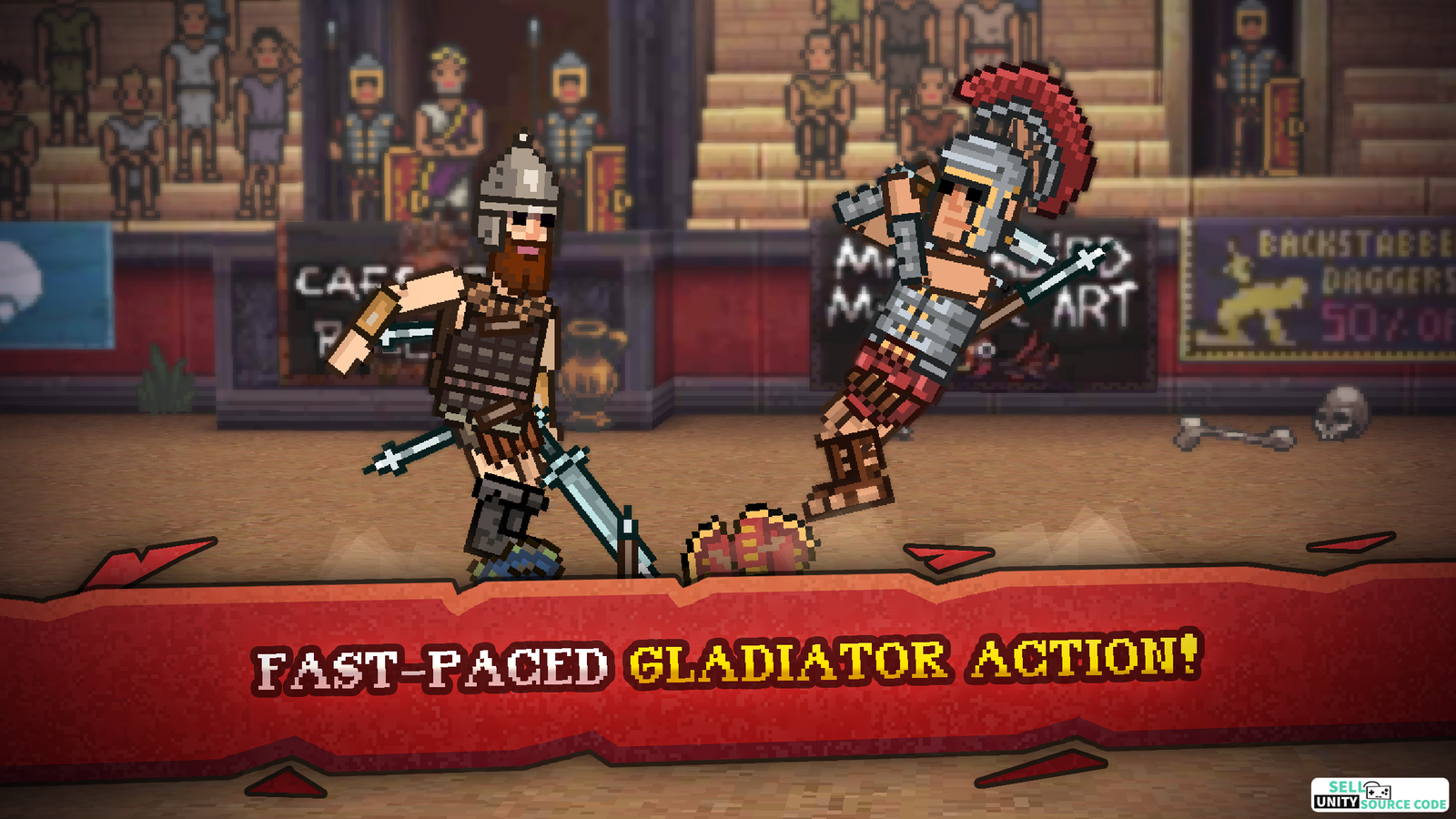 Gladihoppers - Gladiator Fight