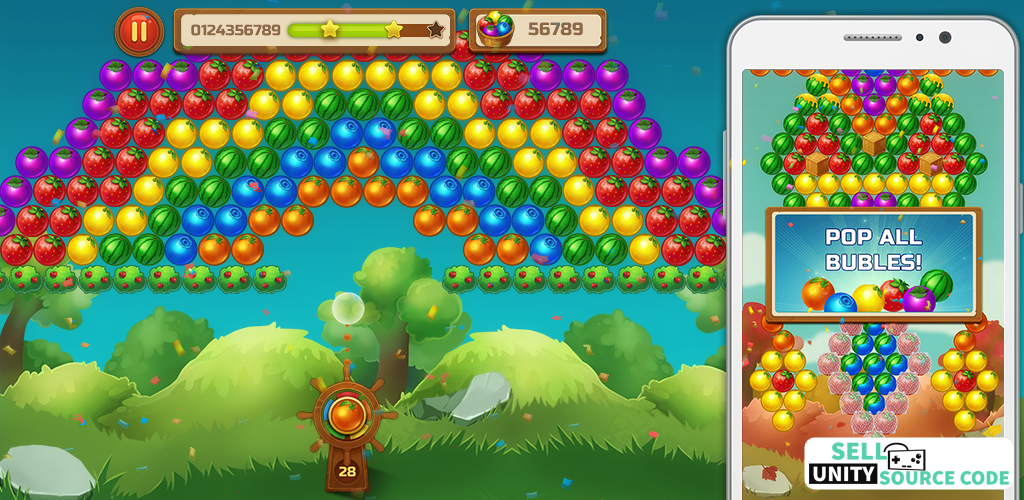 Bubble Shooter Fruits-BlastPop