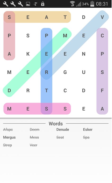 Word Search - Free Crossword Puzzle for Kids 2018