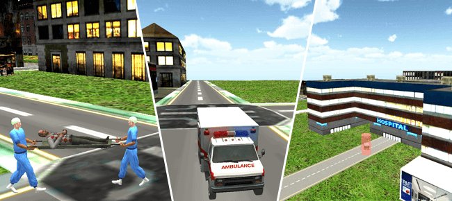 City Ambulance Driving & Rescue