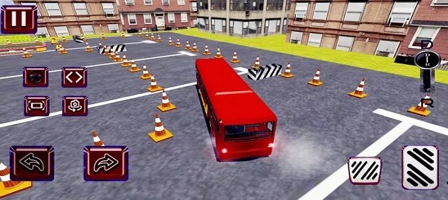 Bus Parking Simulator 3D : Bus Driving Games 64 Bit