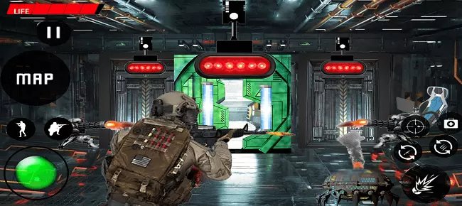 US Robot Strike War Shooting Game 2021