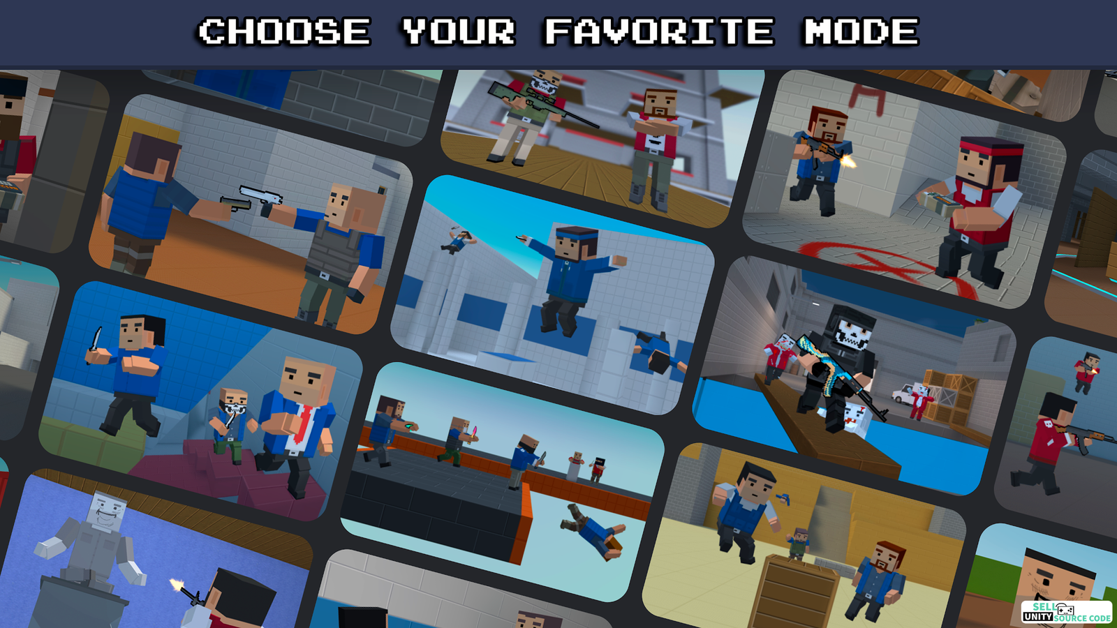 Block Strike: BS Shooter Unity 3D Game Code