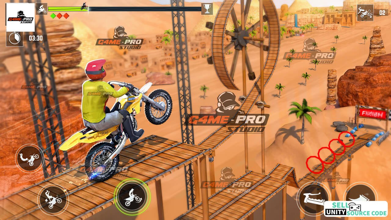 Bike Stunt 3D Game GAMEPRO STUDIO Popular 2024 Unity Codes