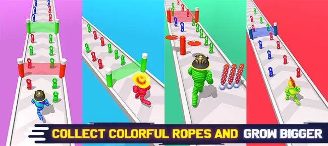 Rope-Man Run 3D