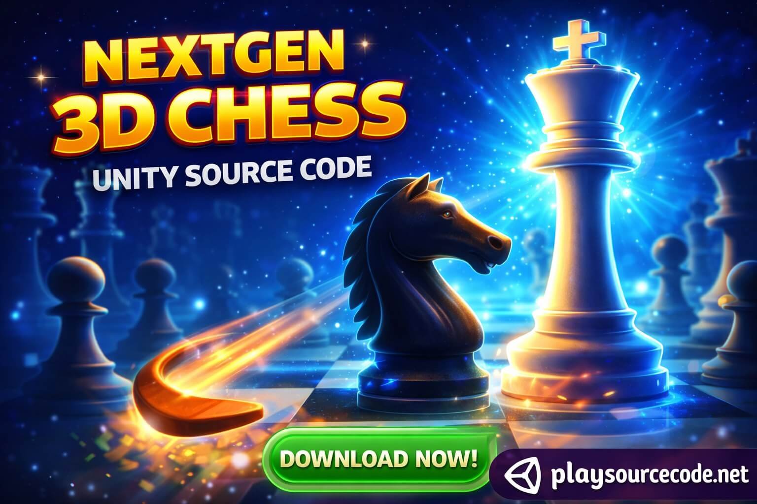 3D Chess Game Unity Source Code
