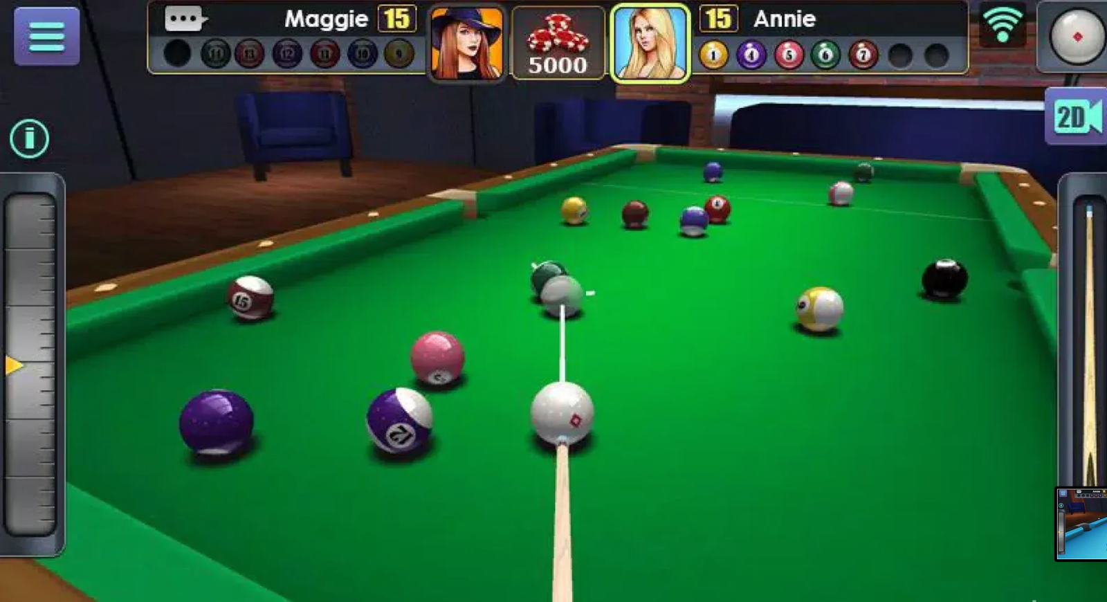 3D Pool Ball screenshot 3