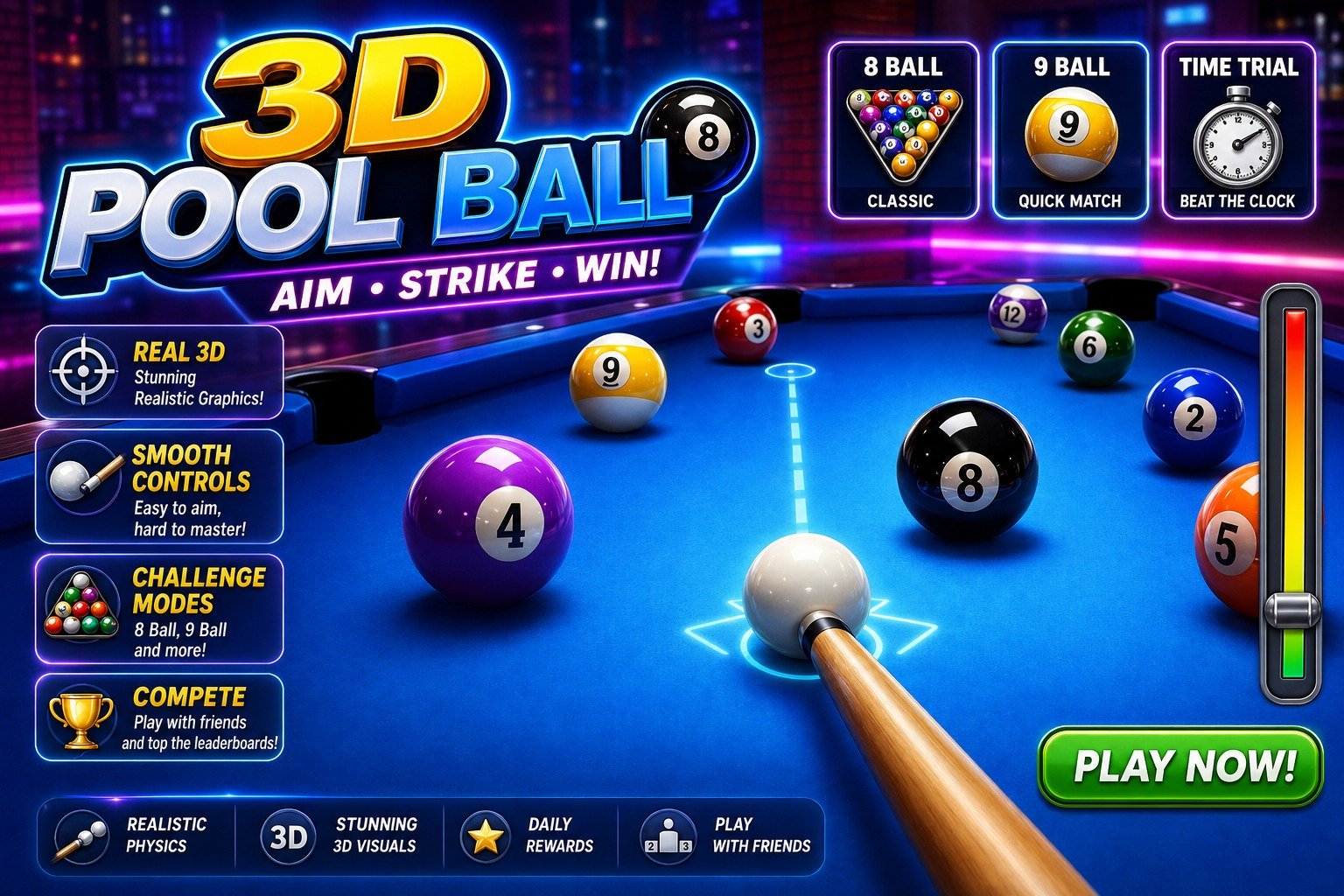 3D Pool Ball
