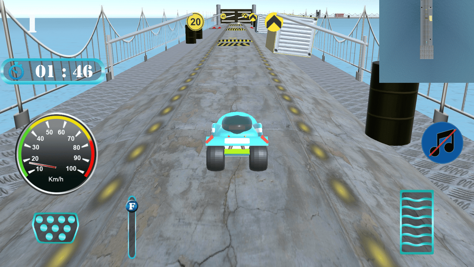 3D Simulator Drift Driver (Unity 3D Game) SellUnitySourceCode screenshot 2