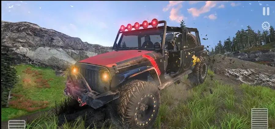 4X4 Mountain Car 2019 - Prado Jeep Drive SellUnitySourceCode screenshot 4